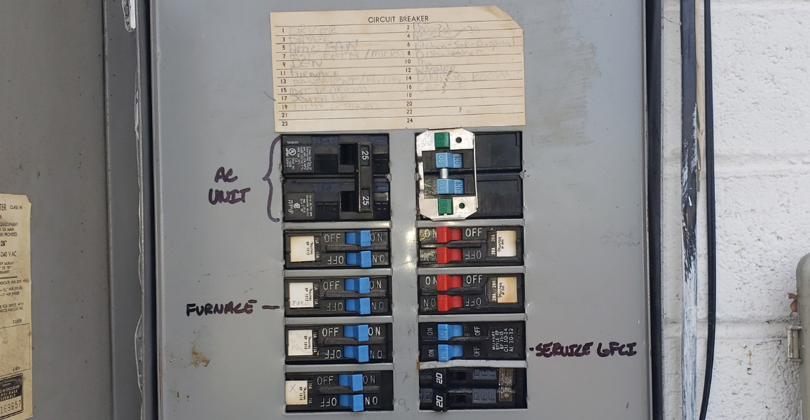 Outdated Electrical Panel